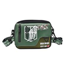 Kawaii Cartoon Attack On Titan Crossbody Bag Kawaii Cartoon Attack On Titan Crossbody Bag