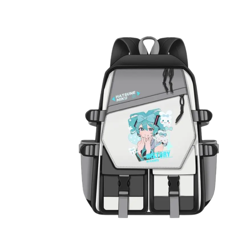 Kawaii Anime Hatsune Miku With Cinnamoroll Backpack