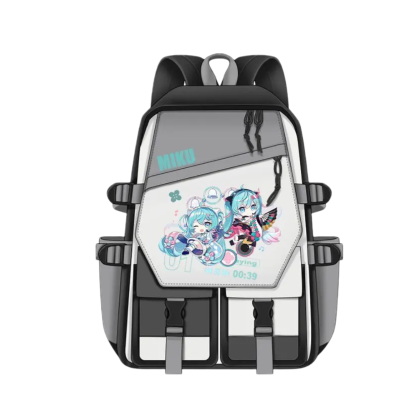 Kawaii Anime Hatsune Miku Waterproof School Backpack