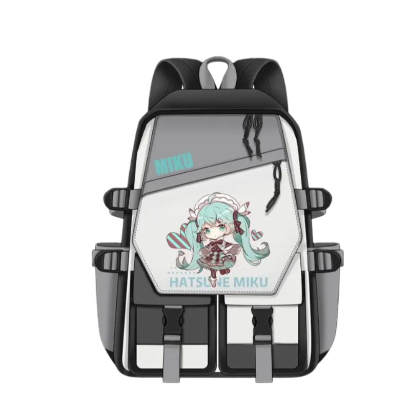 Kawaii Anime Hatsune Miku Waterproof Backpack - KawaiiMerch.com