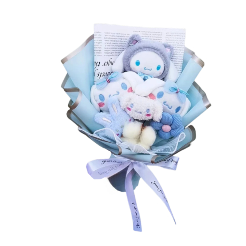 35cm Kawaii Cinnamoroll Stuffed Flower Bouquet