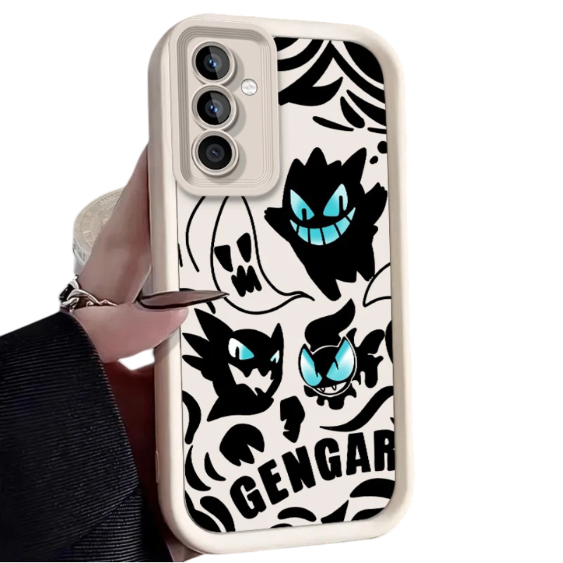 Kawaii Pokemon Gengar Evolution Phone Case For Samsung Galaxy Kawaii Pokemon Gengar Evolution Phone Case For Samsung Galaxy