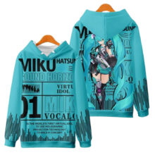 Kawaii Anime Hatsune Miku Couple Hoodie Kawaii Anime Hatsune Miku Couple Hoodie
