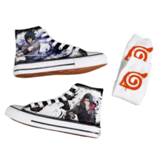 Kawaii Anime Akatsuki And Sasuke Shoes Kawaii Anime Akatsuki And Sasuke Shoes