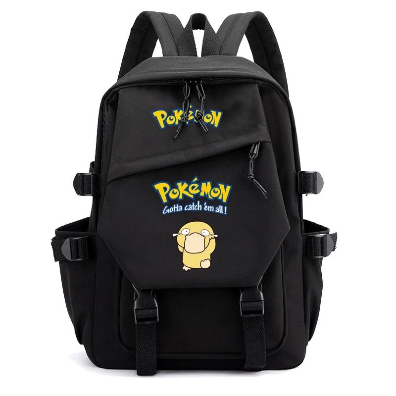 Kawaii Cartoon Pokémon Psyduck School Bag 