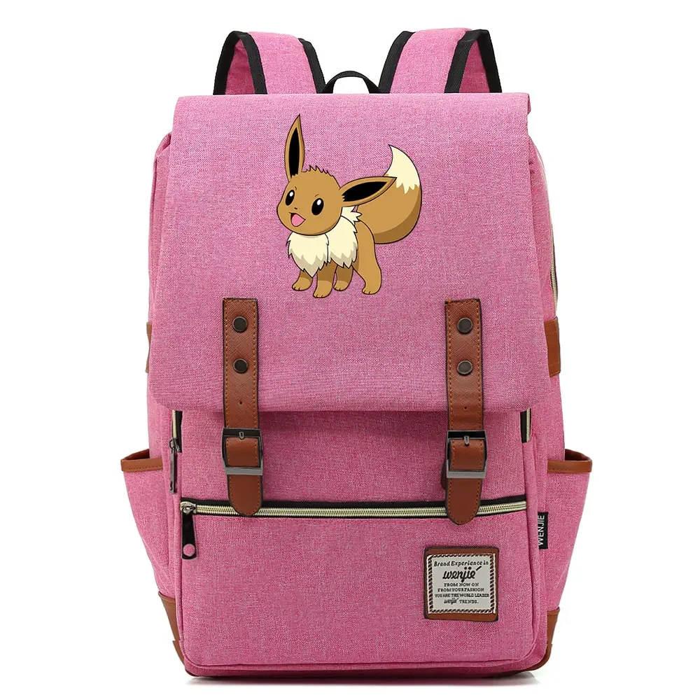Kawaii Anime Pokémon Eevee School Bag