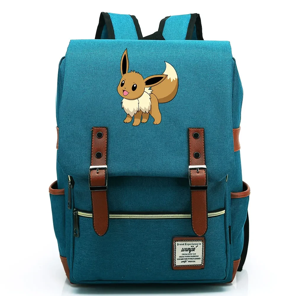 Kawaii Anime Pokémon Eevee School Bag