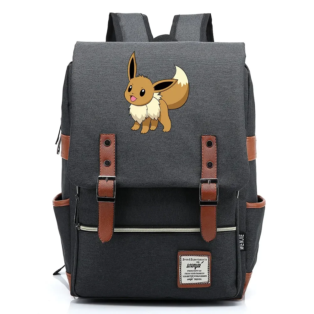 Kawaii Anime Pokémon Eevee School Bag