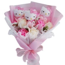 Anime Hello Kitty Plush Kawaii Toy Bouquet Anime Hello Kitty Plush Kawaii Toy Bouquet