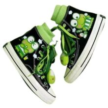Cartoon Kero Kero Keroppi Canvas Kawaii Shoes Cartoon Kero Kero Keroppi Canvas Kawaii Shoes