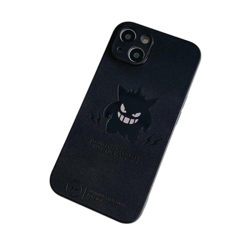 Cartoon Kawaii Pokemon Gengar Silicone Phone Case For iPhone