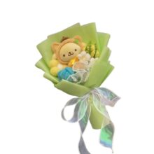 Kawaii Anime Pompompurin Toy Plush Flower Bouquet Kawaii Anime Pompompurin Toy Plush Flower Bouquet