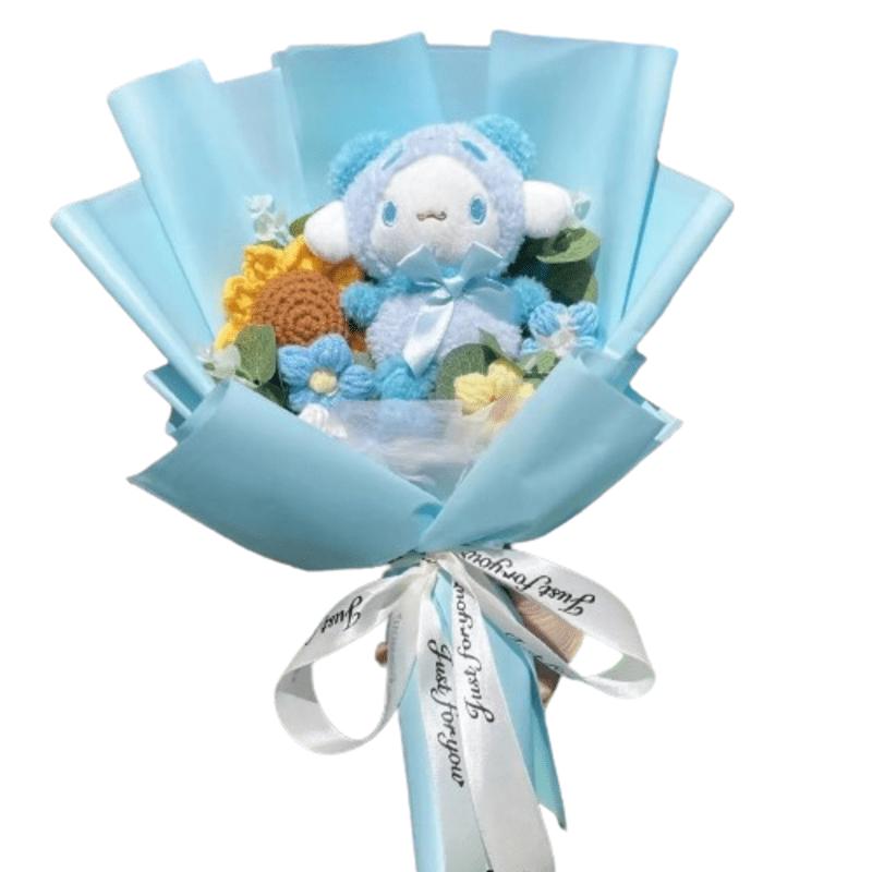 Anime Kawaii Cinnamoroll Toy Plush Flower Bouquet