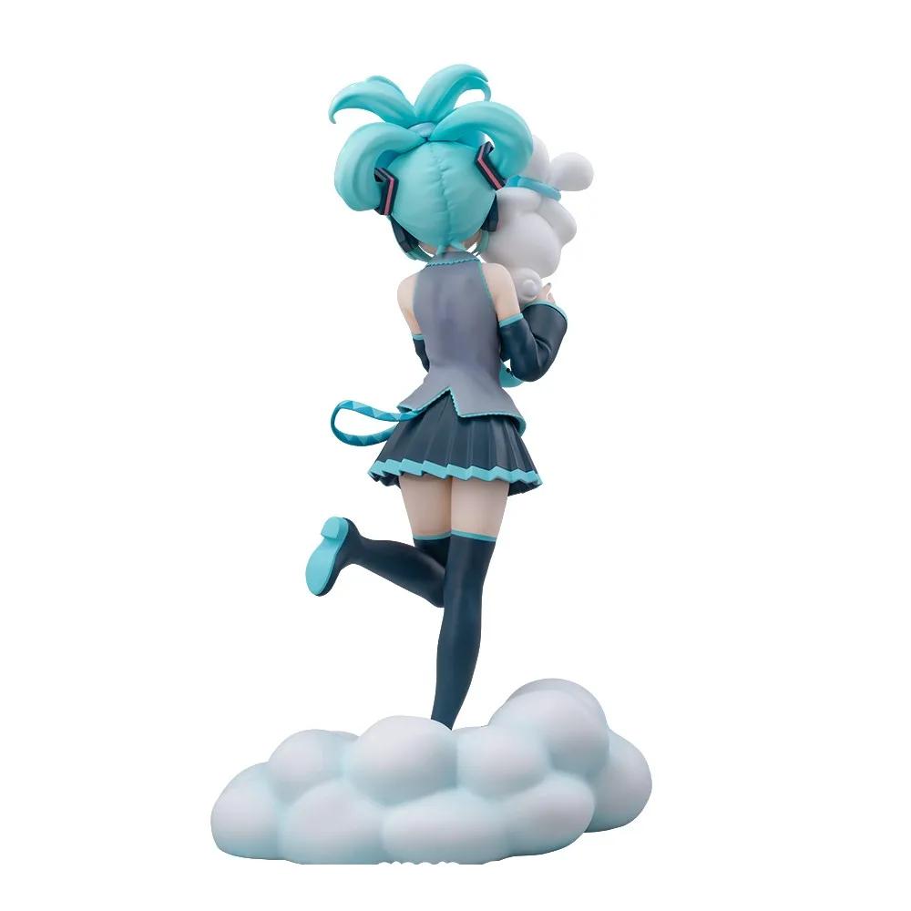 17cm Anime Kawaii Hatsune Miku X Cinnamoroll Figure Action Toy