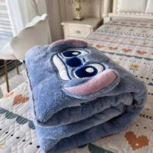 Disney Stitch Throw Pillow Blankets Two In One Kawaii Flannel Pillow Thickened Nap Blanket Living Room Child Bedroom Decoration Disney Stitch Throw Pillow Blankets Two In One Kawaii Flannel Pillow Thickened Nap Blanket Living Room Child Bedroom Decoration