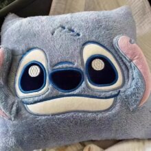 Disney Stitch Throw Pillow Blankets Two In One Kawaii Flannel Pillow Thickened Nap Blanket Living Room Child Bedroom Decoration Disney Stitch Throw Pillow Blankets Two In One Kawaii Flannel Pillow Thickened Nap Blanket Living Room Child Bedroom Decoration