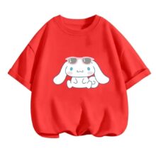 Kawaii Cartoon Cinnamoroll Printed T-Shirt Kawaii Cartoon Cinnamoroll Printed T-Shirt