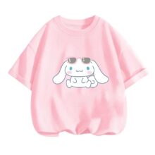 Kawaii Cartoon Cinnamoroll Printed T-Shirt Kawaii Cartoon Cinnamoroll Printed T-Shirt