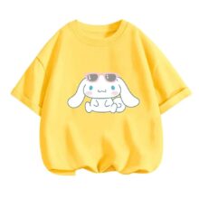 Kawaii Cartoon Cinnamoroll Printed T-Shirt Kawaii Cartoon Cinnamoroll Printed T-Shirt