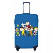 Cartoon kawaii Snoopy With Friends Luggage Trolley Bag Cartoon kawaii Snoopy With Friends Luggage Trolley Bag