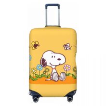 Cartoon kawaii Snoopy With Friends Luggage Trolly Bag Cartoon kawaii Snoopy With Friends Luggage Trolly Bag
