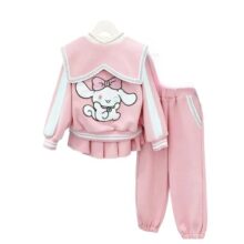 Kawaii Sanrio Cinnamoroll Uniform Jacket Pleated With Pant Kawaii Sanrio Cinnamoroll Uniform Jacket Pleated With Pant