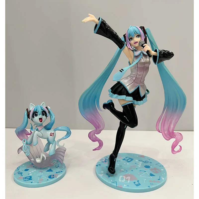 Kawaii My Little Pony Hatsune Miku Action Figure Toy