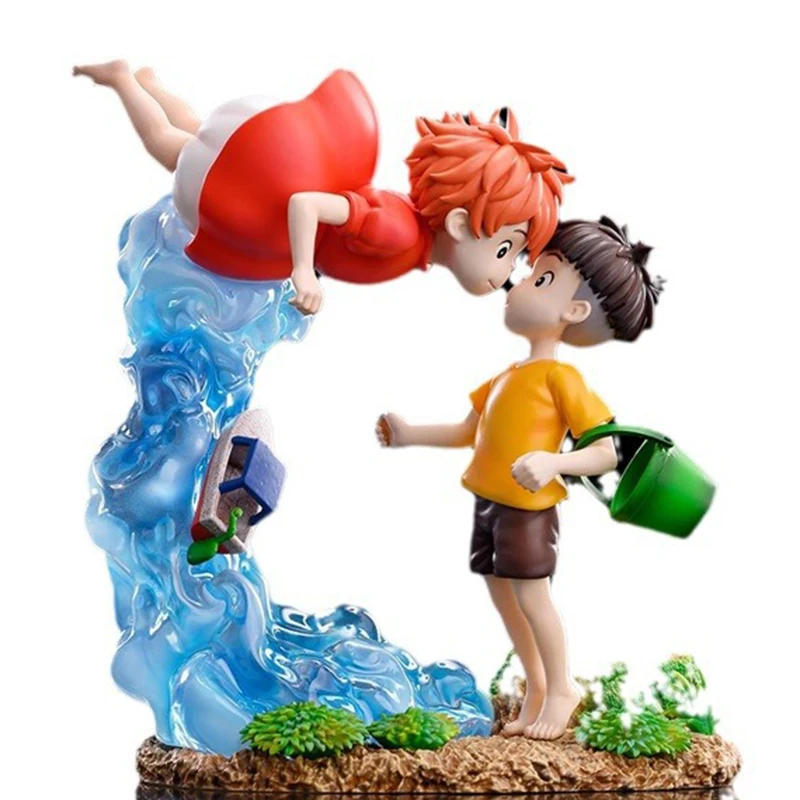 15cm Kawaii Anime Ponyo On The Figure Action Toy