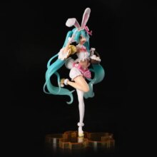 23CM Hatsune Miku Anime Figure Kawaii Pvc Model Doll Action Figurals Rabbit ears Collect ornaments Christmas Toys gifts 23CM Hatsune Miku Anime Figure Kawaii Pvc Model Doll Action Figurals Rabbit ears Collect ornaments Christmas Toys gifts