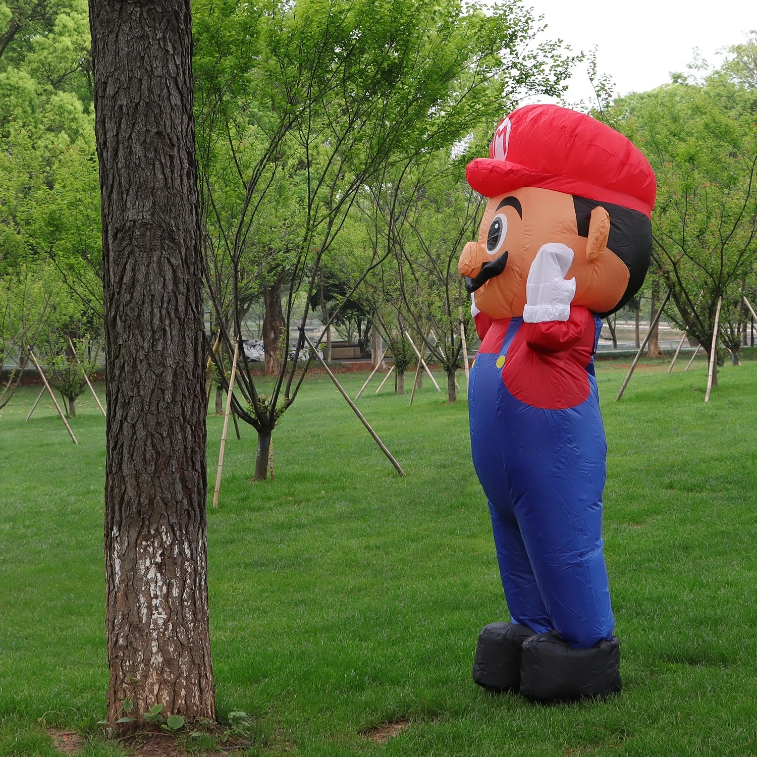 Kawaii Cartoon Super Mario Bros Inflatable Cosplay Costume