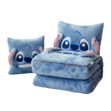 Kawaii Cartoon Stitch Blanket With Pillow Kawaii Cartoon Stitch Blanket With Pillow