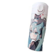 420ml Kawaii Anime Hatsune Miku Cartoon Water Bottle 420ml Kawaii Anime Hatsune Miku Cartoon Water Bottle