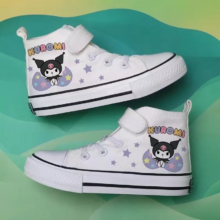 Kawaii Sanrio Cartoon Kuromi Graffiti Autumn Shoes Kawaii Sanrio Cartoon Kuromi Graffiti Autumn Shoes