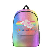 Kawaii A For Adley Unicorn Travel Backpack Kawaii A For Adley Unicorn Travel Backpack