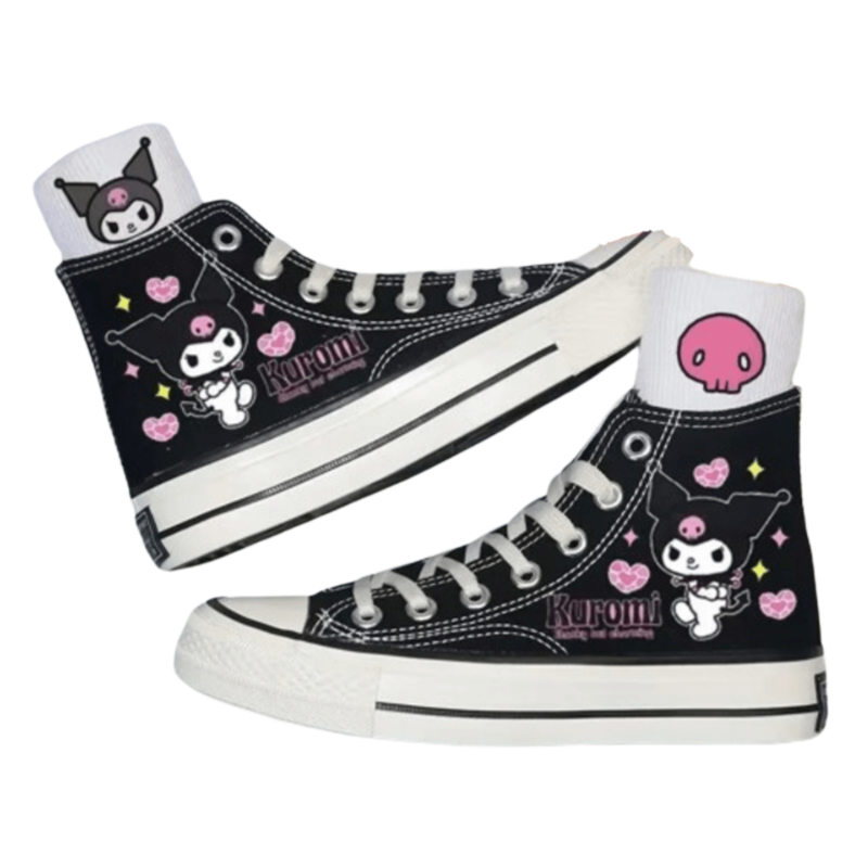 Sanrio Kawaii Kuromi Resin Sneakers