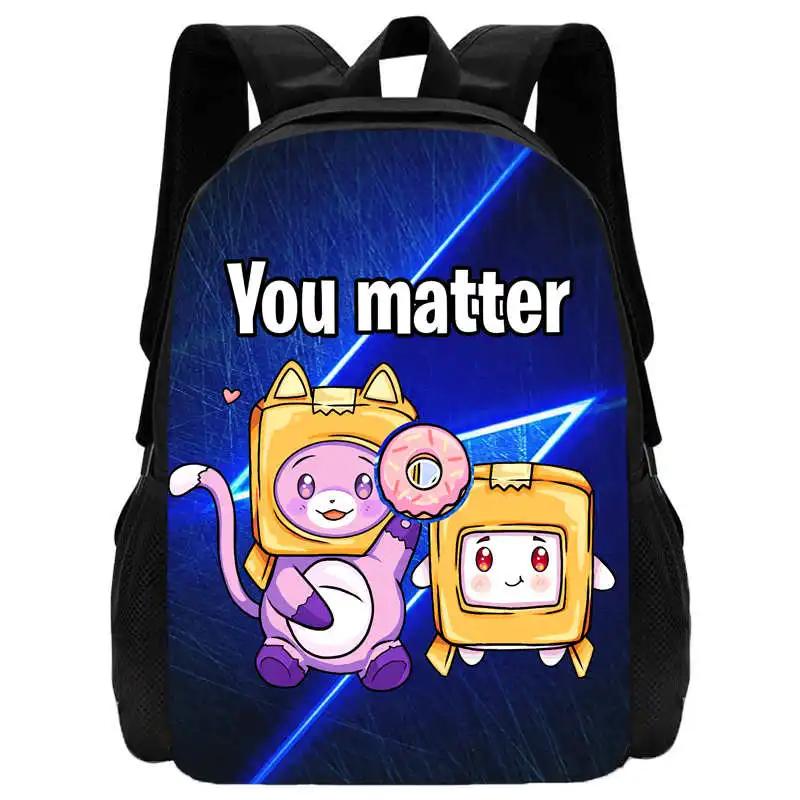 Kawaii Cartoon LankyBox School Backpack