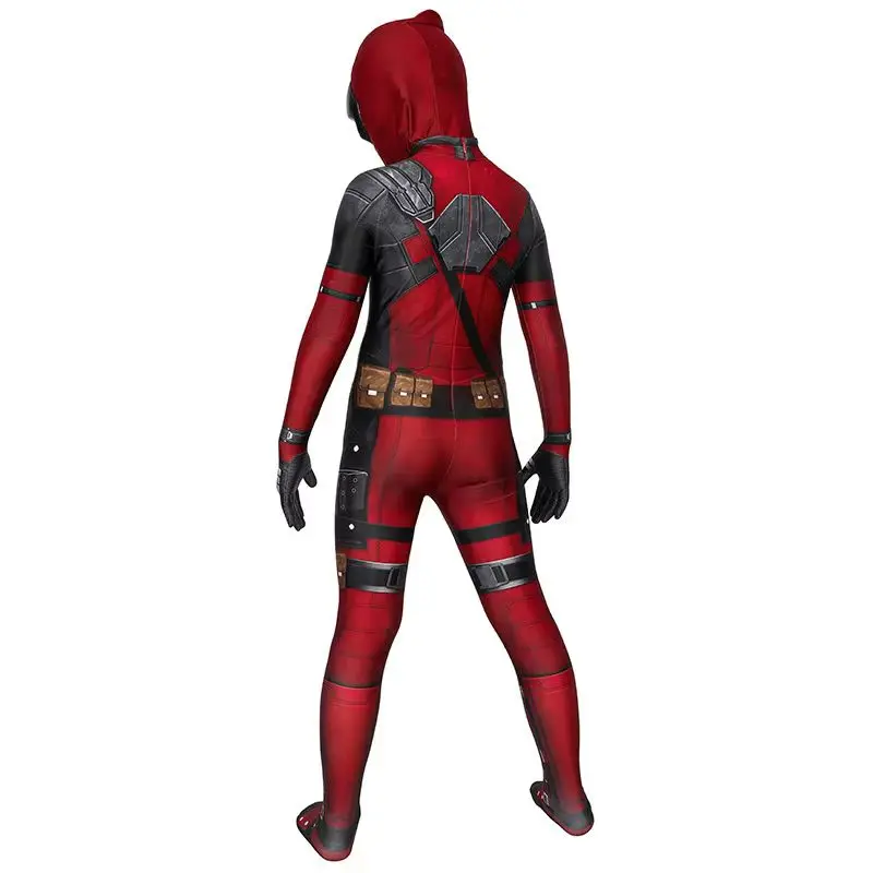 Anime Kawaii Halloween Deadpool Cosplay Costumes