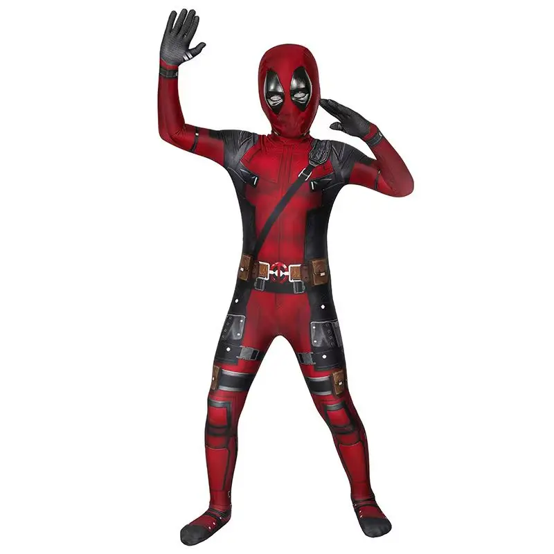 Anime Kawaii Halloween Deadpool Cosplay Costumes