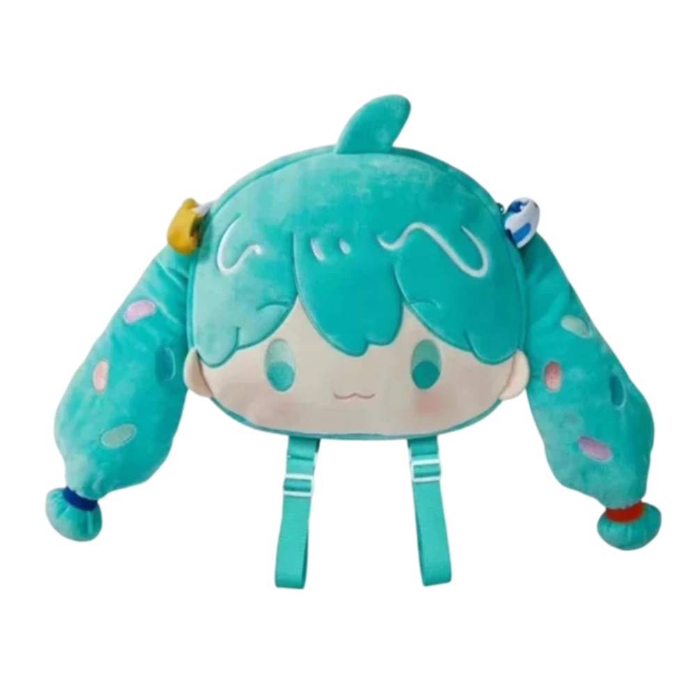 Cartoon Kawaii Hatsune Miku Plush Backpack Cartoon Kawaii Hatsune Miku Plush Backpack