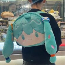 Hatsune Miku Shoulder Bag New Backpack Cute Anime Girl Plush Cartoon Kawaii Knapsack Student Bag Packet Kids Gifts Toys Hatsune Miku Shoulder Bag New Backpack Cute Anime Girl Plush Cartoon Kawaii Knapsack Student Bag Packet Kids Gifts Toys