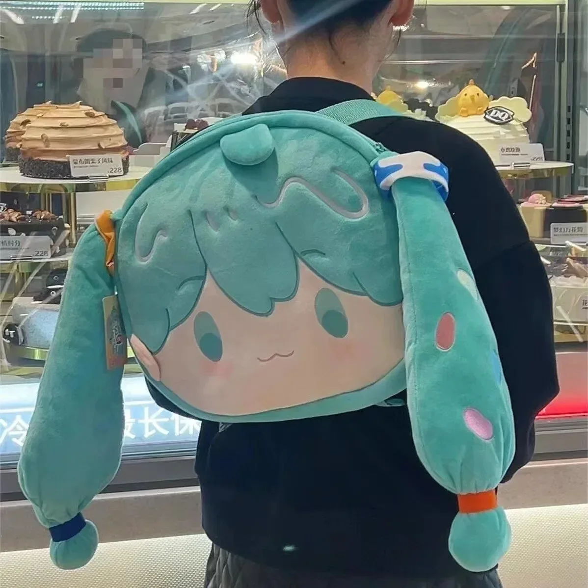 Cartoon Kawaii Hatsune Miku Plush Backpack Cartoon Kawaii Hatsune Miku Plush Backpack