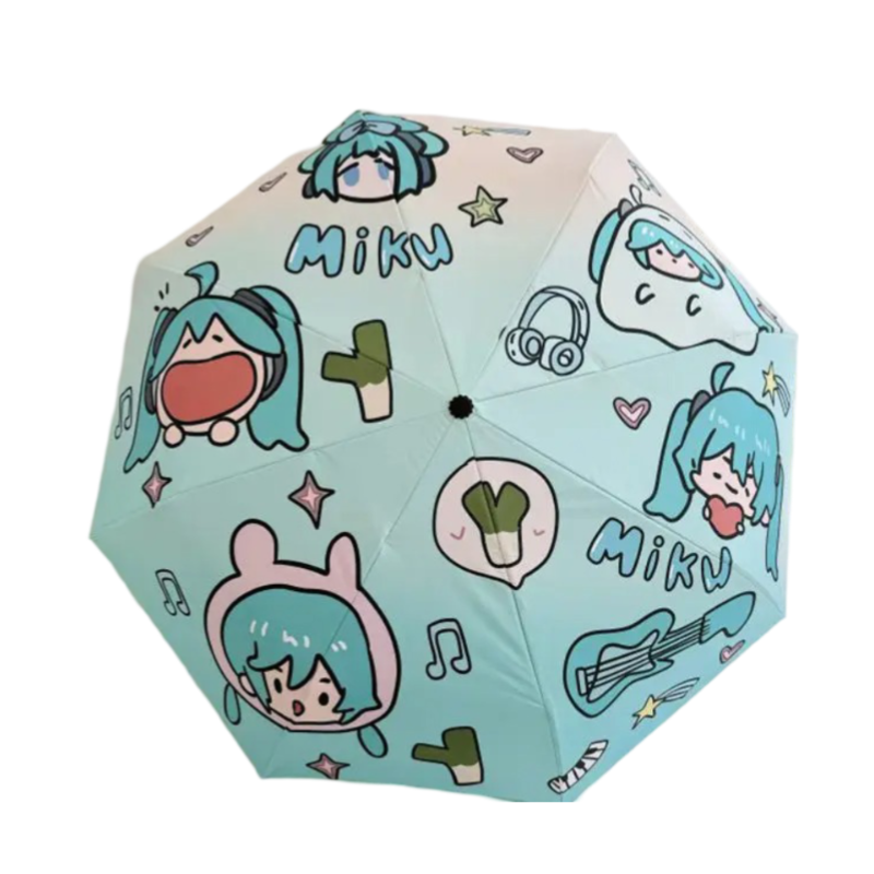Anime Kawaii Hatsune Miku Printed Umbrella