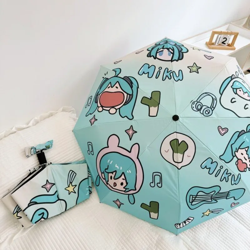 Anime Kawaii Hatsune Miku Printed Umbrella