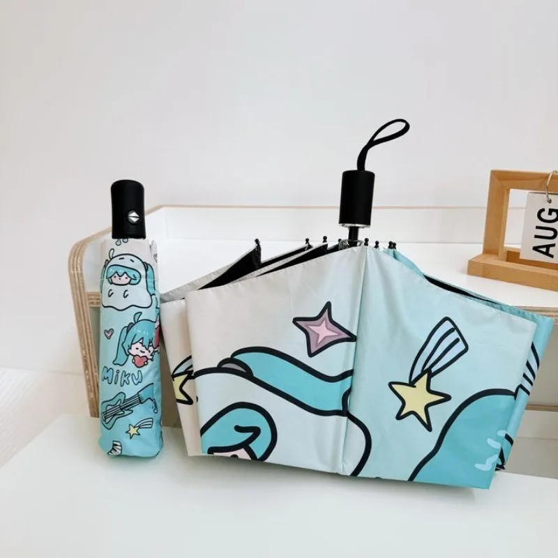 Anime Kawaii Hatsune Miku Printed Umbrella