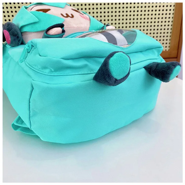 Kawaii Hatsune Miku Anime Plush Backpack 