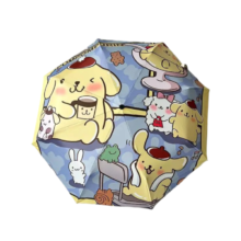 Sanrio Kawaii Pompompurin Printed Umbrella Sanrio Kawaii Pompompurin Printed Umbrella