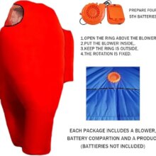 Impostor Inflatable Costume for Adult Funny Halloween Spacesuit Costume Astronaut Figures for Adult Kids Game Fans Impostor Inflatable Costume for Adult Funny Halloween Spacesuit Costume Astronaut Figures for Adult Kids Game Fans