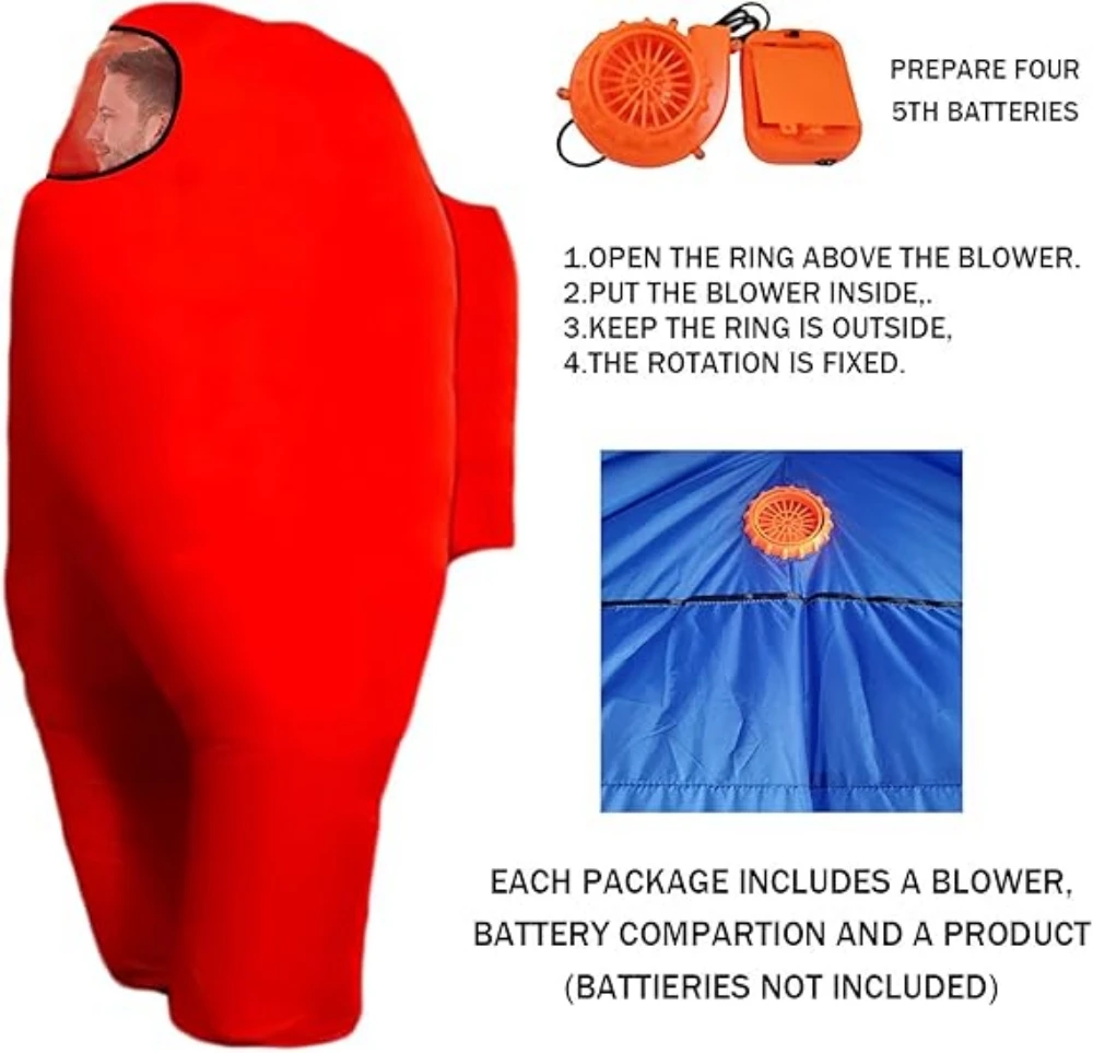 Kawaii Impostor Halloween Inflatable Costume Kawaii Impostor Halloween Inflatable Costume