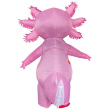 New Inflatable Costume Adult Axolotl Costumes Halloween Blow Up Costume Pink Axolotl Costume for Women Men Animals Cosplay Party New Inflatable Costume Adult Axolotl Costumes Halloween Blow Up Costume Pink Axolotl Costume for Women Men Animals Cosplay Party