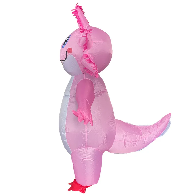 Halloween Kawaii Pink Axolotl Inflatable Costume Halloween Kawaii Pink Axolotl Inflatable Costume